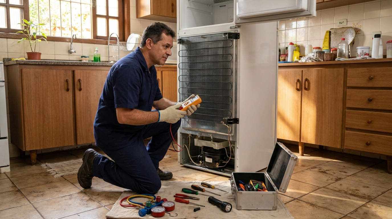 Manutenção na Refrigeração na Nova Limeira, Limeira‑SP